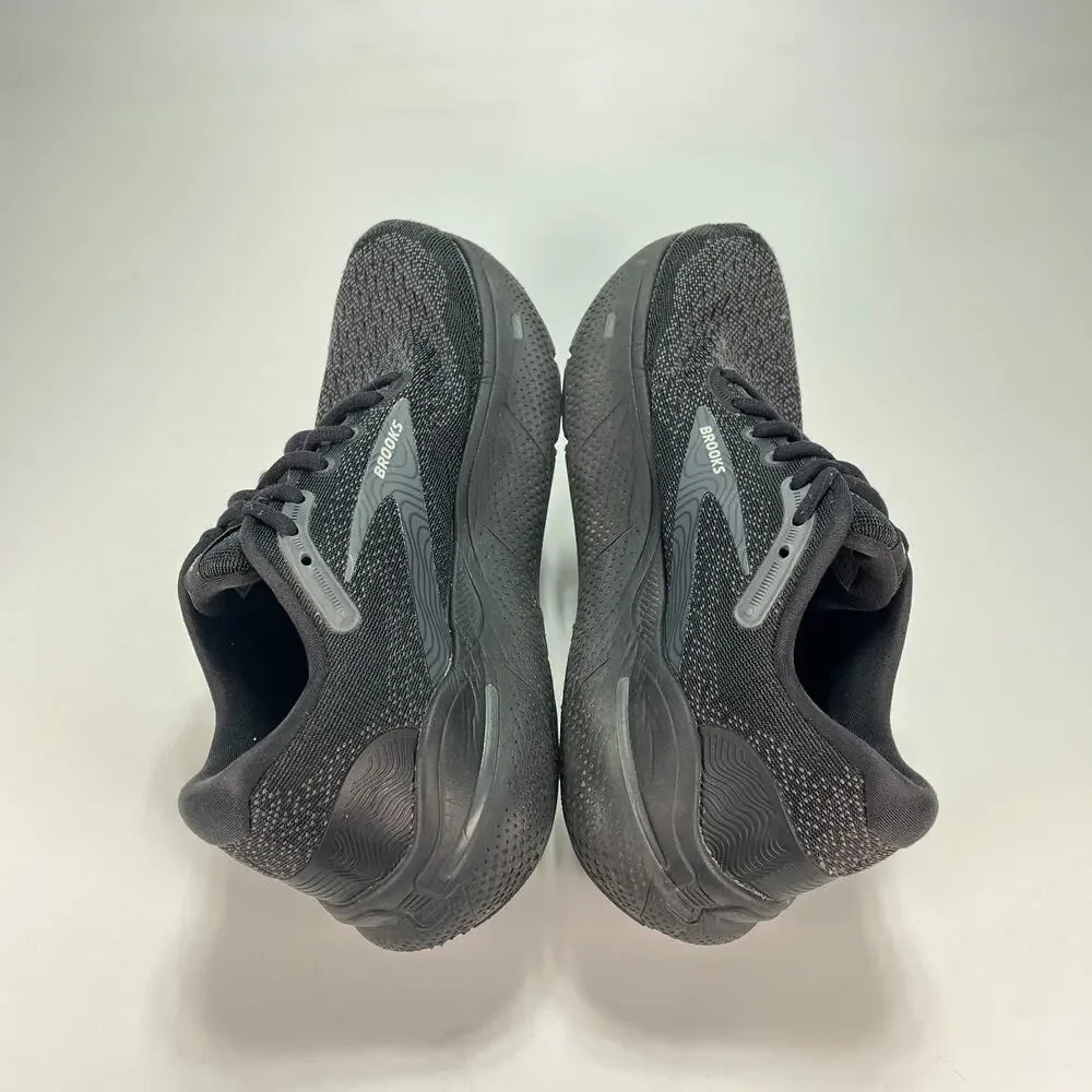 Brooks Ghost Max Black Ebony Cushioned Running Shoes 1203951B020 Women's Size 8